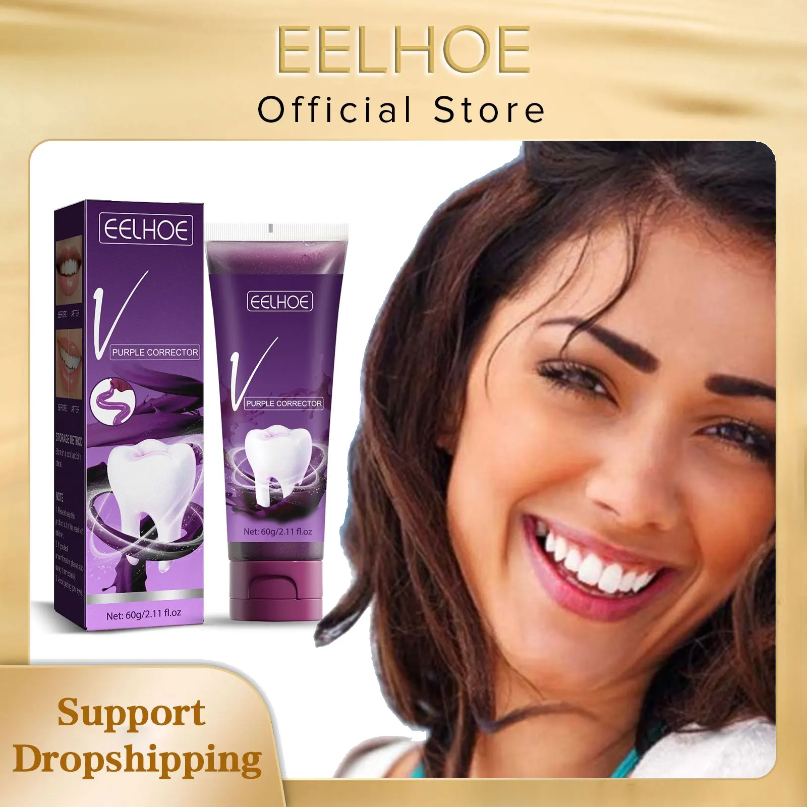 Dentifrice Violet EELHOE